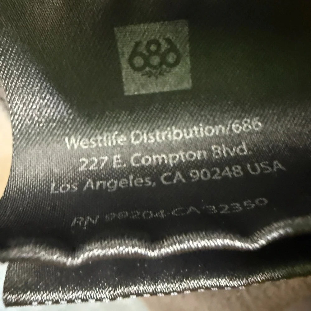 686 Smarty 3-in-1 Snowboarding Fleece‎ Pants Zip Liner Only Mens 2XL XXL Gray